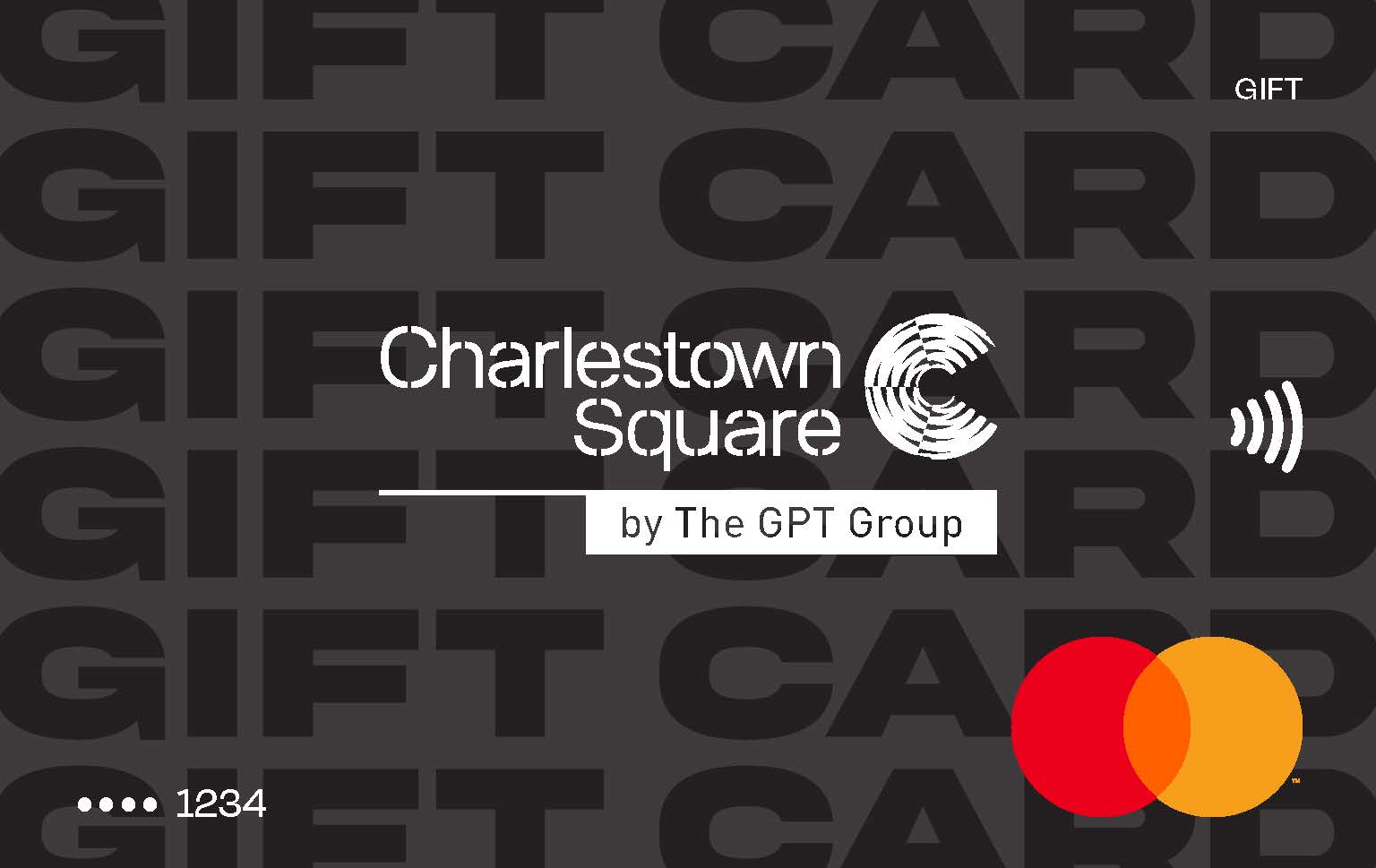 Gift Card Template for Charlestown Square