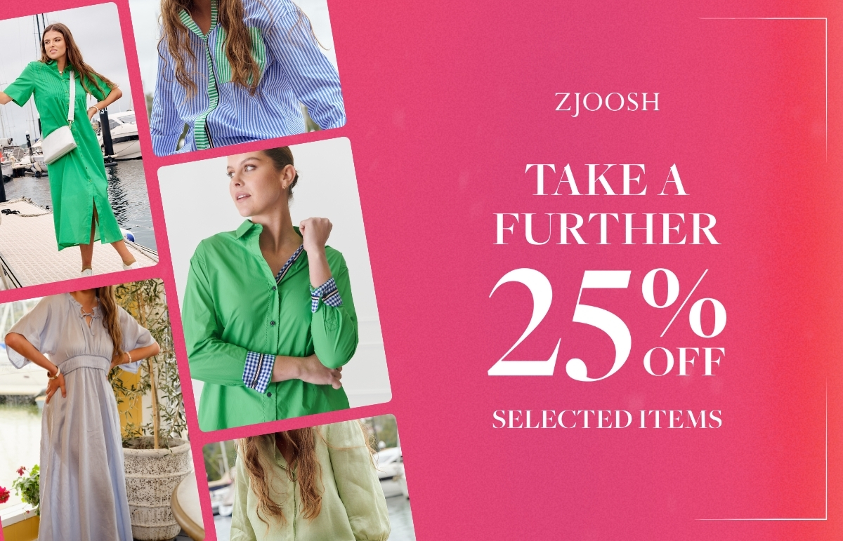 ZJOOSH - Further 25% OFF Selected Items