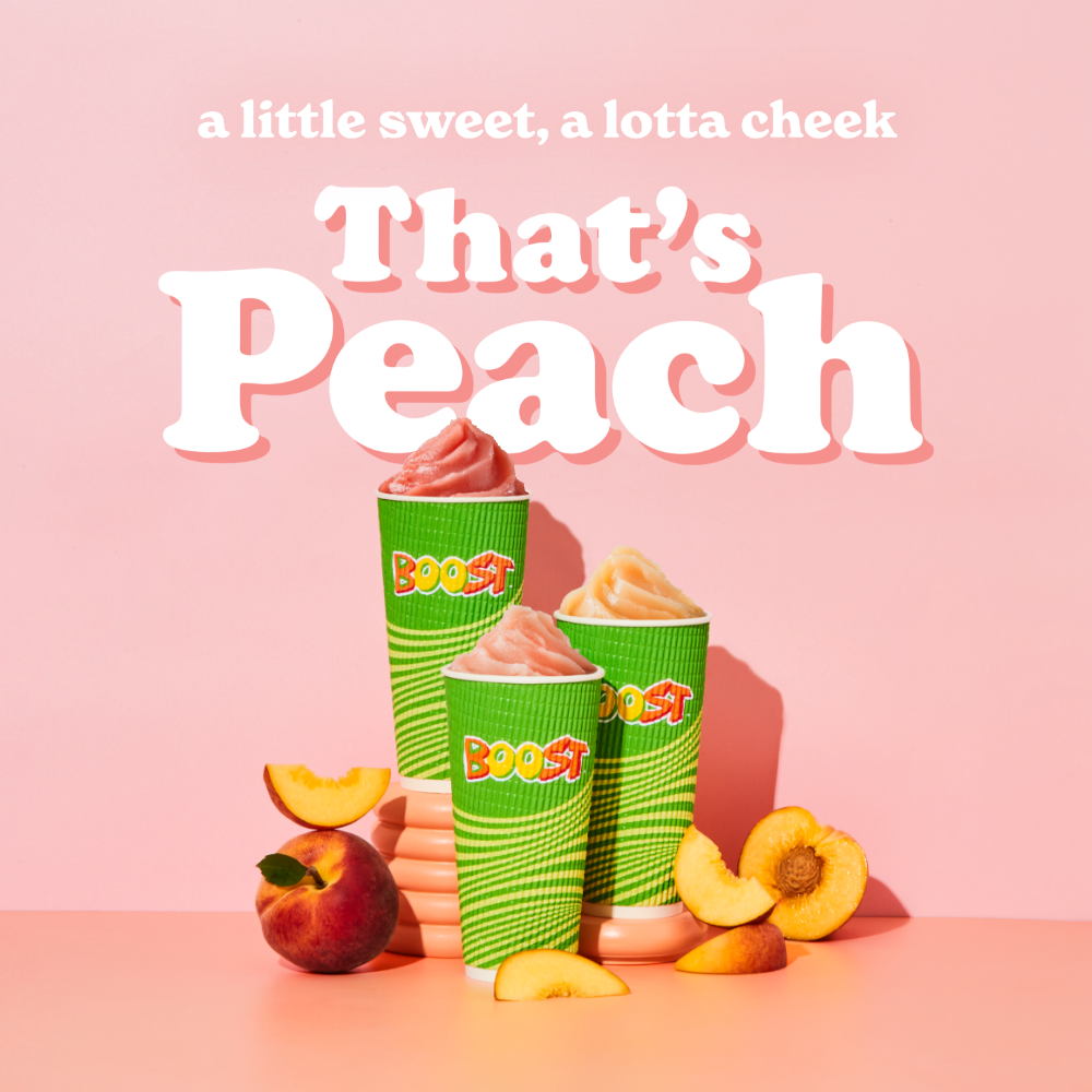 Boost Juice - That's Peach 🍑